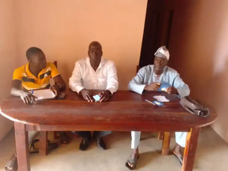 Moele Bénin Zone Nord: Rencontre des Coordonnateurs de Copargo et Djougou avec le Vice-Président de la Coordination Départementale