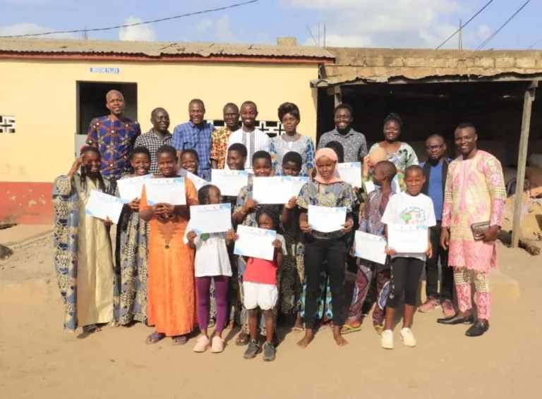 Association JEProCE : Les enfants de l&rsquo;orphelinat Case Cœur de Pauvre Saint Jean Eudes de Guema trouve une nouvelle passion