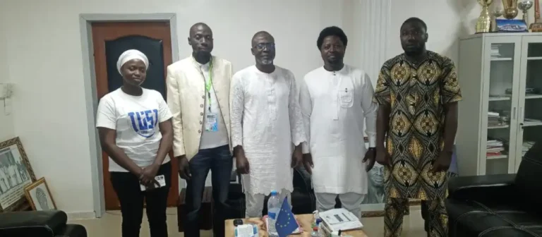 PARAKOU : La Plateforme de la Jeunesse Parakoise pour son Émancipation reçue par le Maire de Parakou