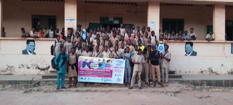 Festival de Solidarité 2022 : Le collectif Borgou gagne le pari de l’organisation au Ceg Hubert Maga