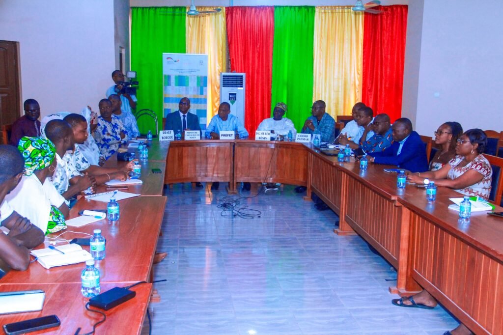 Prévisions saisonnières 2025 : Météo Bénin échange avec les acteurs agricoles à la préfecture du Borgou