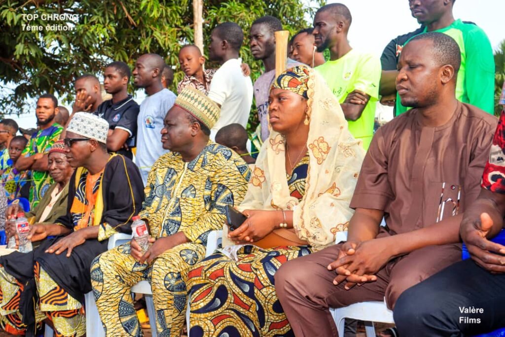 Parakou/ 7è Edition du Top Chrono: La jeune Leader Malyatou DRAMANE communie avec la jeunesse de Banikanni Wai Wai