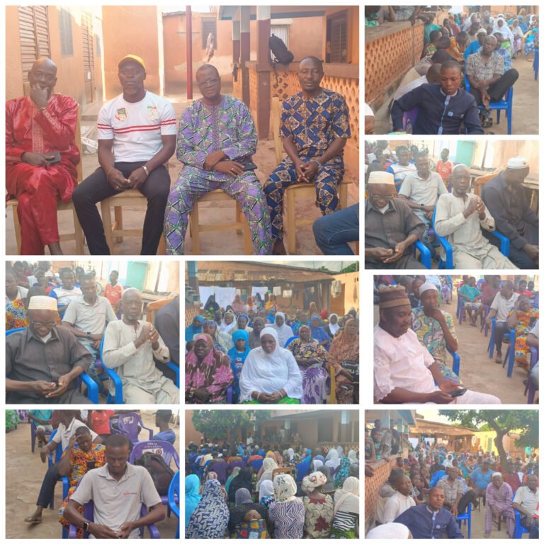 Parakou: Le Conseiller communal Abdou Raoufou SIDI CESSI et le jeune leader Mohamed SOBABE à l’écoute des populations de Goromosso.