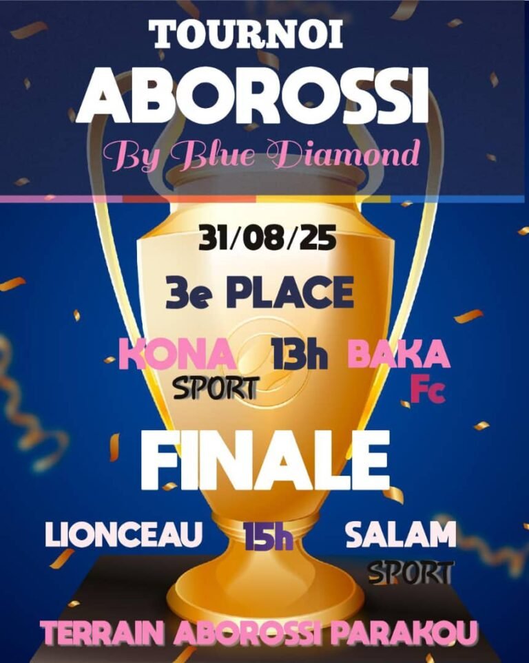 Tournoi Aborossi : la flamme d’un héritage sportif ravivée par Blue Diamond