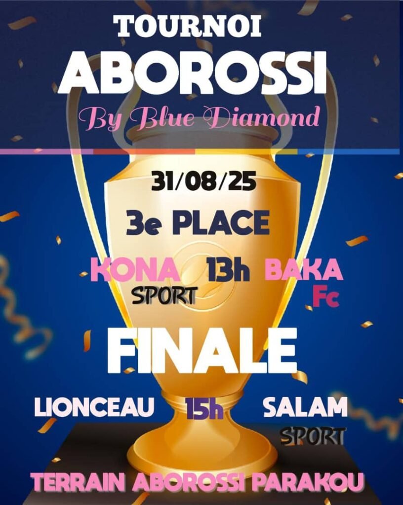 Tournoi Aborossi : la flamme d’un héritage sportif ravivée par Blue Diamond