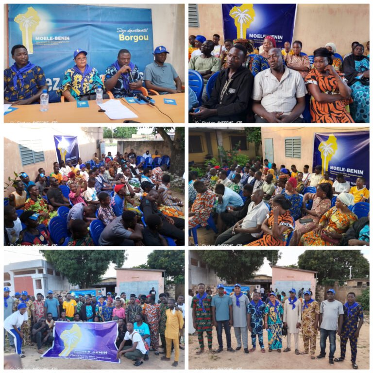 Parakou/Moele Bénin : Ladjifarani, Koumassi et Albarika renforcent l’ancrage du parti dans le Borgou