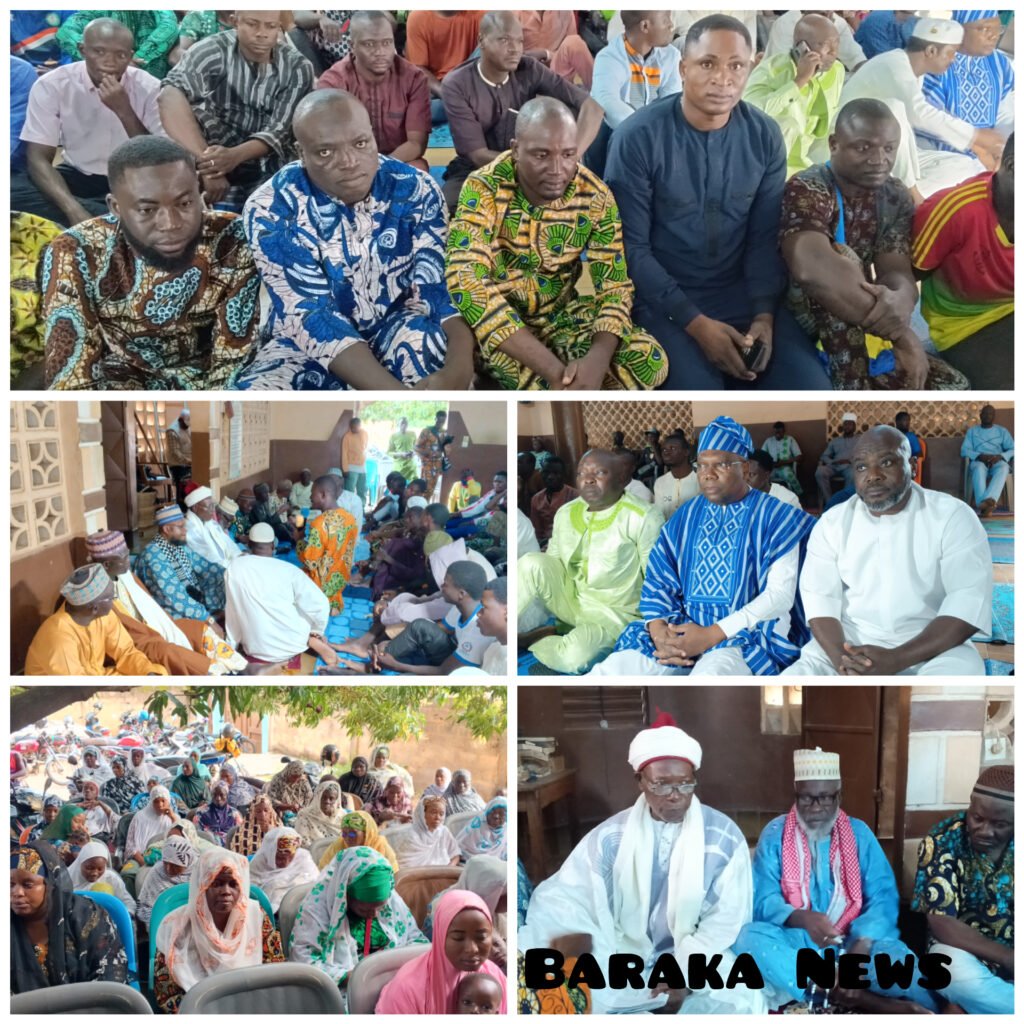 Parakou : La Coalition Jeunesse & Progrès aux côtés de leurs aînés lors de la grande prière en soutien au duo Wadagni–Talata