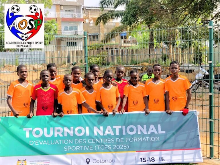 Sport/TCFS 2025 U13 masculin : L’AOSP de Parakou sacré champion du Bénin