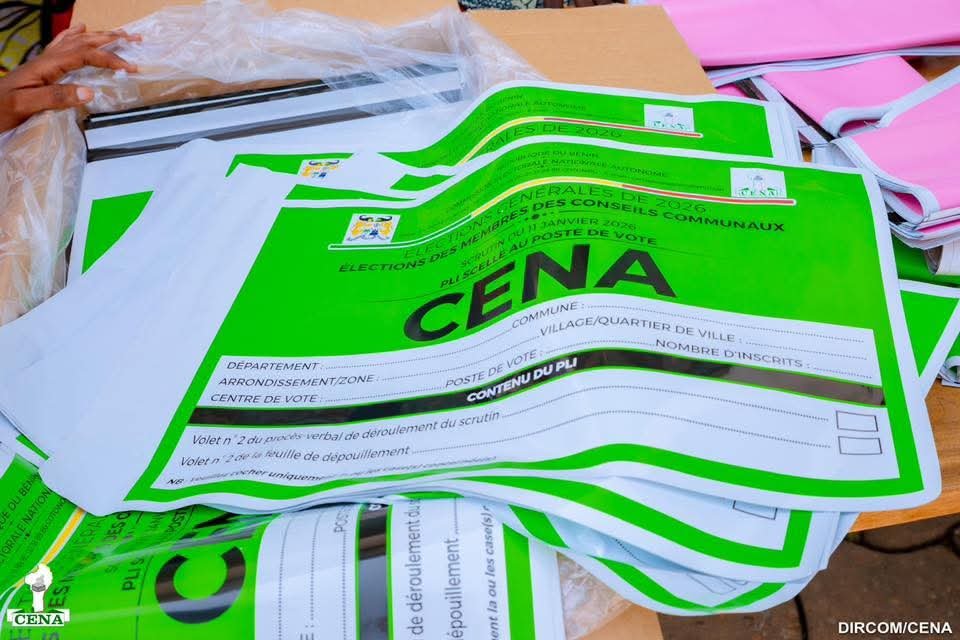 Élections du 11 janvier 2026 : 18.000 kits électoraux déjà dans les communes