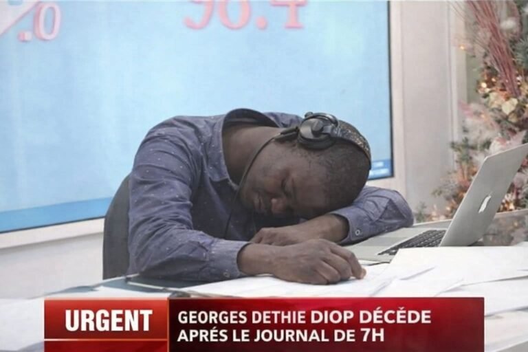 Sénégal : Le journaliste Georges Déthié Diop décède juste après avoir présenté le journal parlé de 07h