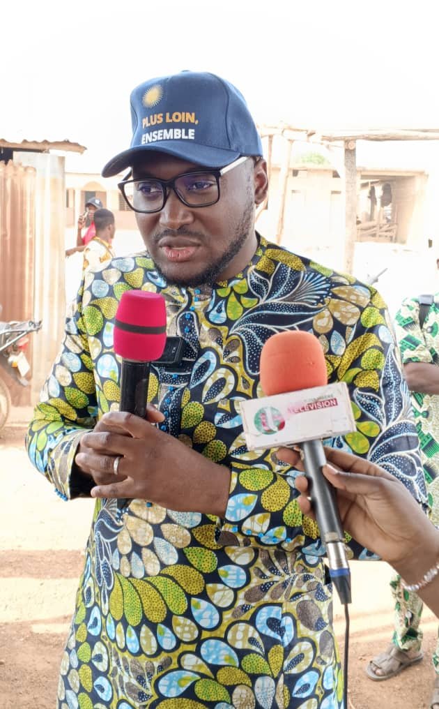 Présidentielle 2026: La tension est montée chez les populations de Rose-croix à l&rsquo;arrivée de Bilal Yacoubou.