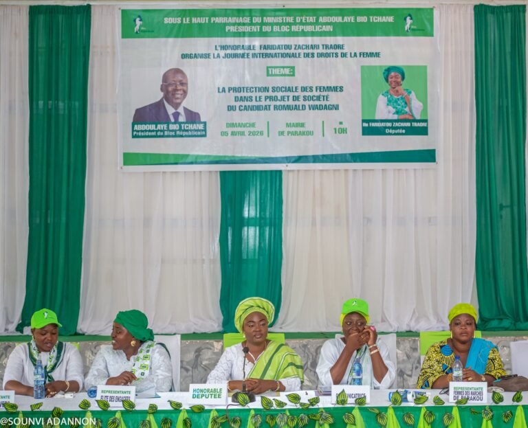 Parakou : La Députée Faridatou ZACHARI TRAORE YACOUBOU célèbre la JIF2026 en différée autour du projet social de Wadagni-Talata