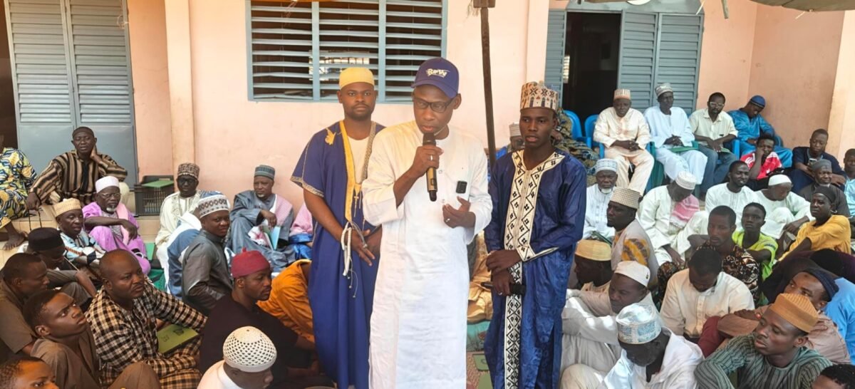 Présidentielle 2026 : Makyou Salihou Abdoulaye à la manoeuvre de la grande prière religieuse au quartier Madina pour le duo Wadagni-Talata.