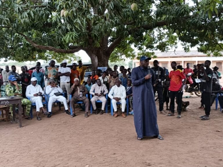 Présidentielle 2026 : De Dokparou à Tchaourou puis à Korobororou, Bilal Yacoubou déroule une  fin de campagne de proximité à forte intensité.