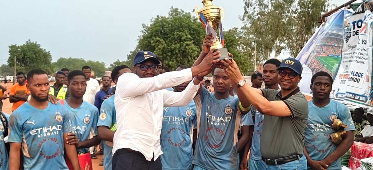 Parakou : Finale du  “Tournoi de l’Avenir” Bilal Yacoubou, un message engagé à travers le sport roi pour le duo Wadagni-Talata.