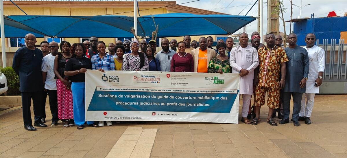 Parakou : Social Watch Bénin et Alcrer outillent les journalistes sur la couverture médiatique des procédures judiciaires