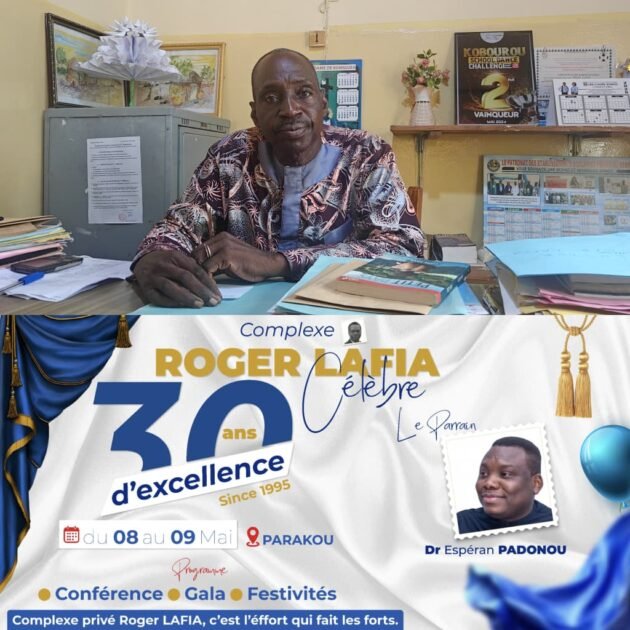 Parakou: 30 ans d’existence du Complexe privé Roger Lafia, voici le programme des manifestations.