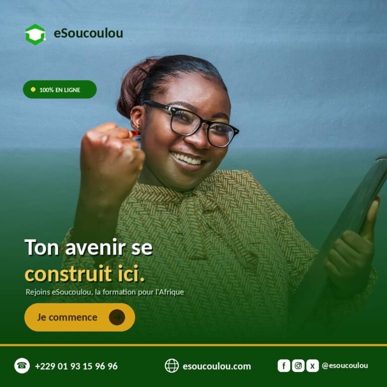eSoucoulou : « Notre école » en langue dendi, une innovation numérique au service de la formation en Afrique.