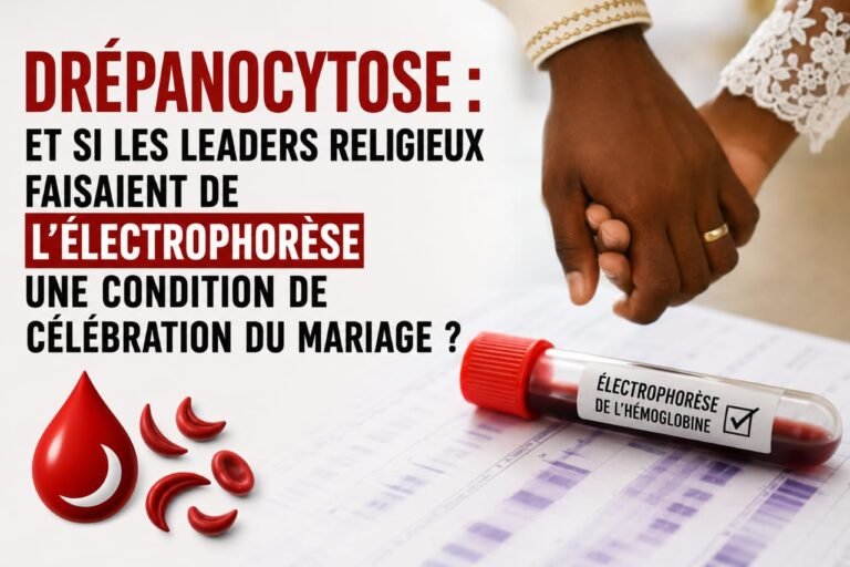 Drépanocytose : Et si les leaders religieux faisaient de l&rsquo;électrophorèse une condition de célébration du mariage ? Opinion