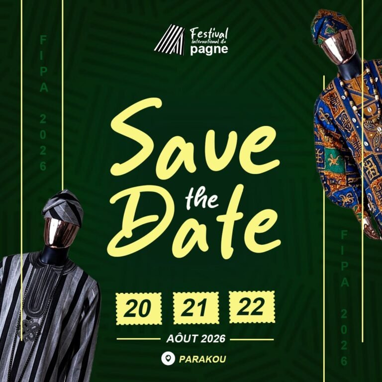 Festival International du Pagne (FIPA) 2026 : Parakou se prépare à célébrer le textile africain du 20 au 22 août prochain