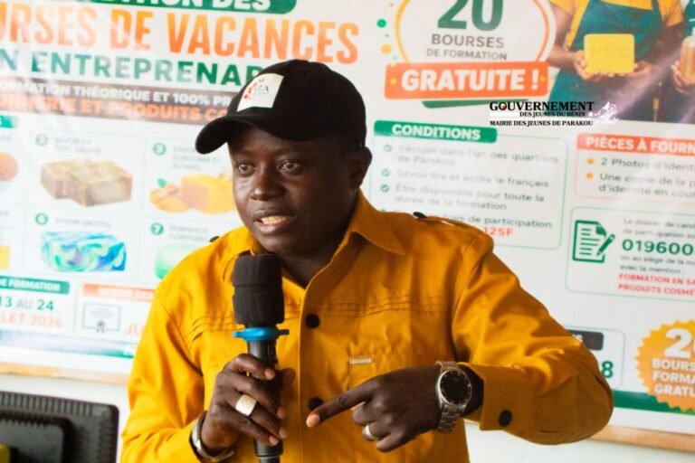 Formation en entrepreneuriat: A travers la Fondation Ciza International, 30 jeunes de Parakou formés gratuitement en savonnerie et produits cosmétiques.
