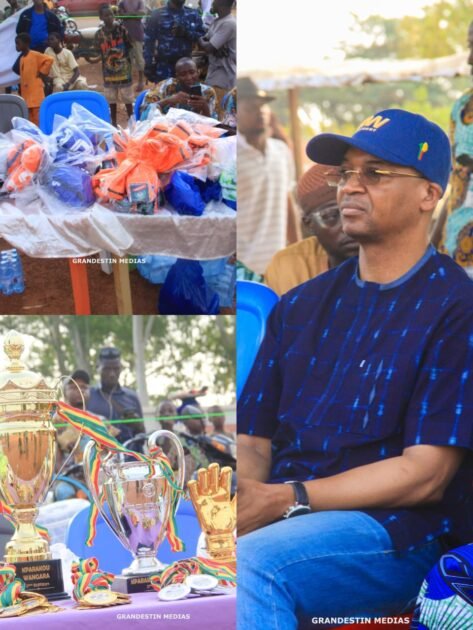 Tournoi Kparakou Wangara : Les récompenses aux équipes, un geste discret du Ministre Djibril Mama Cissé