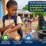 Fin de saison pluvieuse : La rentrée scolaire, les bons réflexes pour protéger les enfants contre les maladies.
