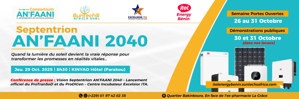 Septentrion AN’FAANI 2040: Un consortium de jeunes béninois annonce trois initiatives de développement pour les populations du Nord-Bénin